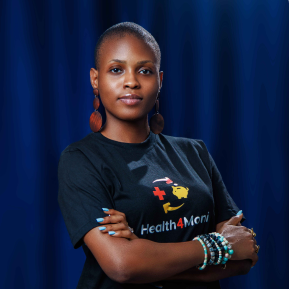 An image of Deborah Kemi Olakunle, Founder/CEO of Health4Moni Health Insurance Company