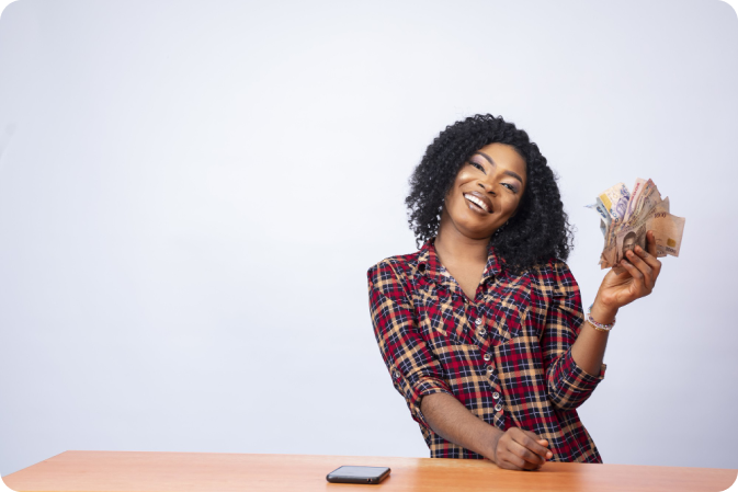 an health check by a Health4Moni staff member