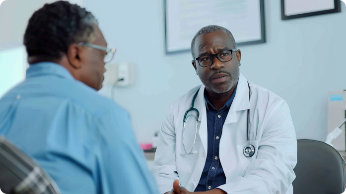 an image of a doctor being consulted 1